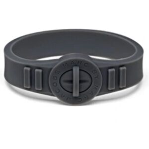 Marc By Marc Jacobs Black Silicone Bracelet
